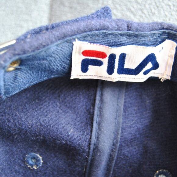FILA USA Red White & Blue Hat w/ Adjustable Strap (OSFM) - Picture 3 of 6